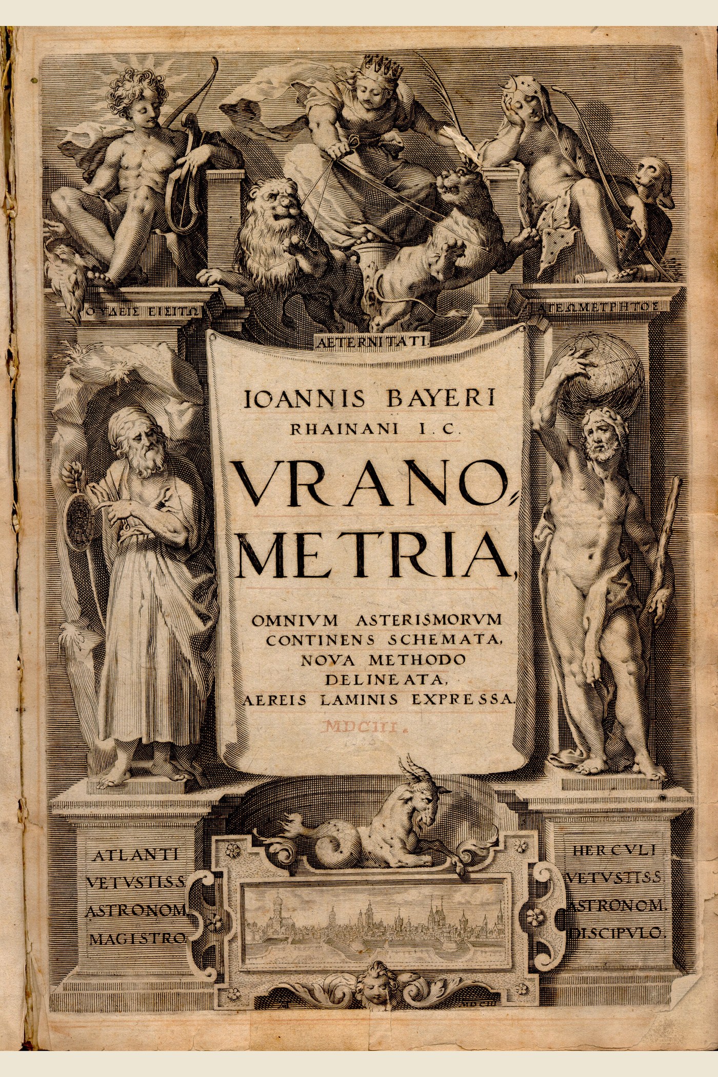 Uranometria — Johann Bayer, Augsburg, 1603