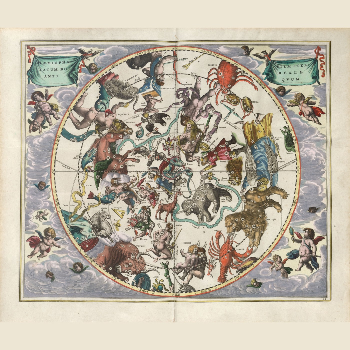 Harmonia Macrocosmica — Andreas Cellarius, Amsterdam, 1660