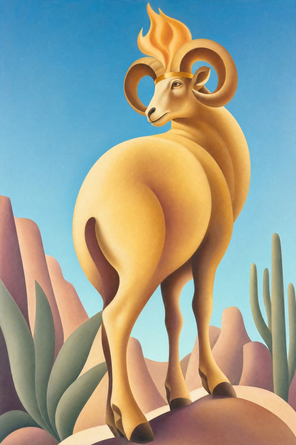 Aries — Desert Bloom