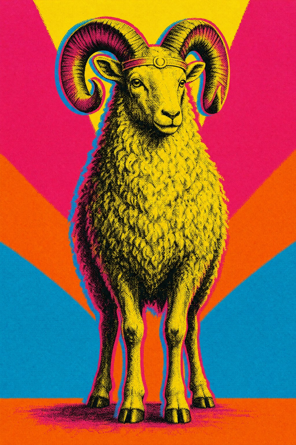Aries — Silkscreen Pop