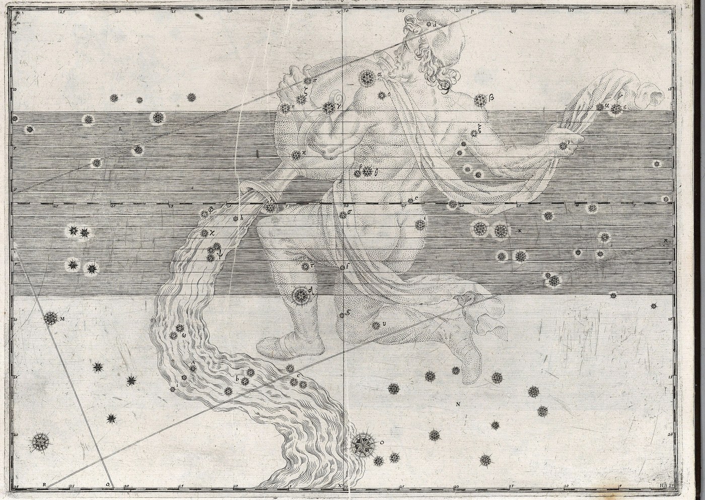 Aquarius, the Water-Bearer — Restored — Celestial oil