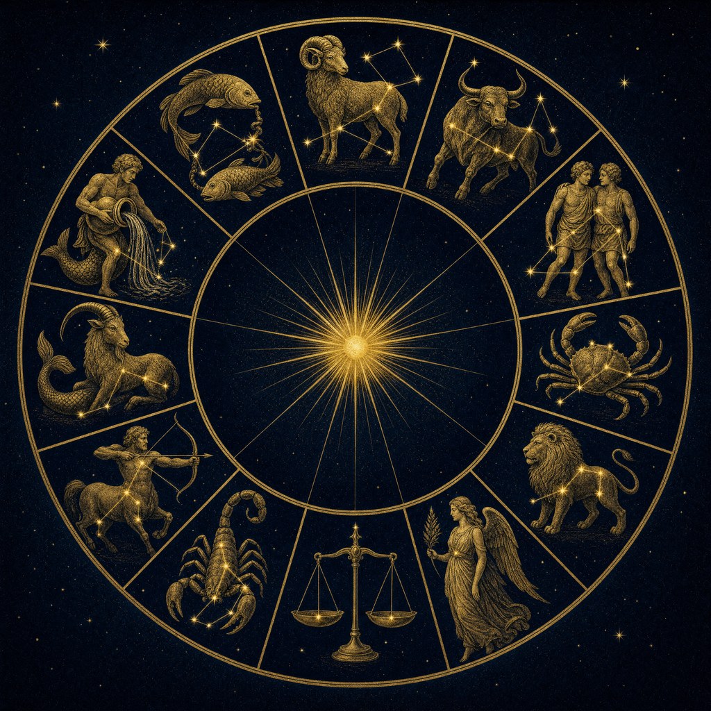 The Gilded Ecliptic — Celestial oil